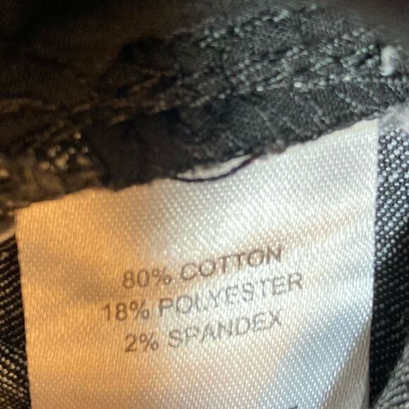 BCBGeneration Black Jeans, Size 10 Regular - Picture 5 of 5